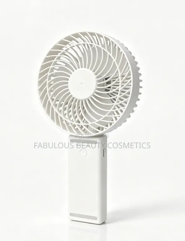 6′′ 2-in-1 Handheld Desktop Fan | 3-12h Runtime | Fast Charging