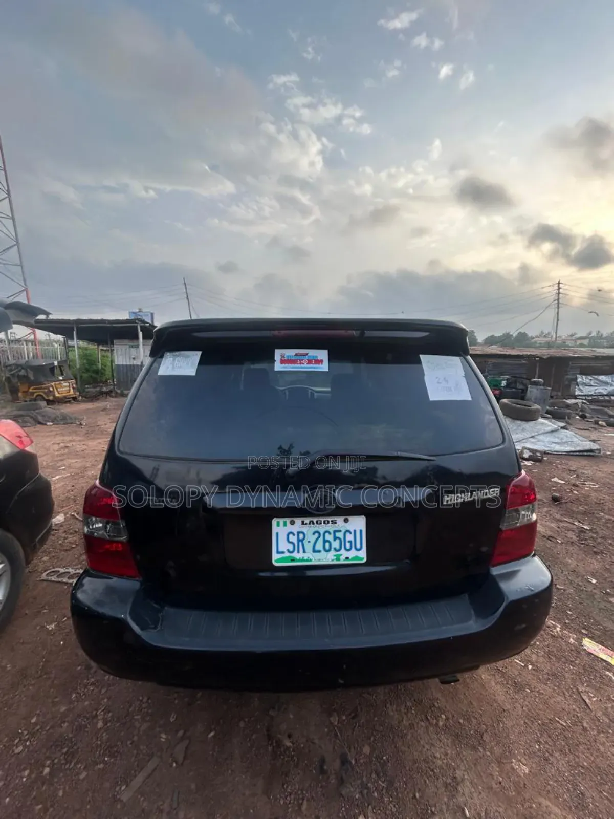 Toyota Highlander Base AWD 2004 Black