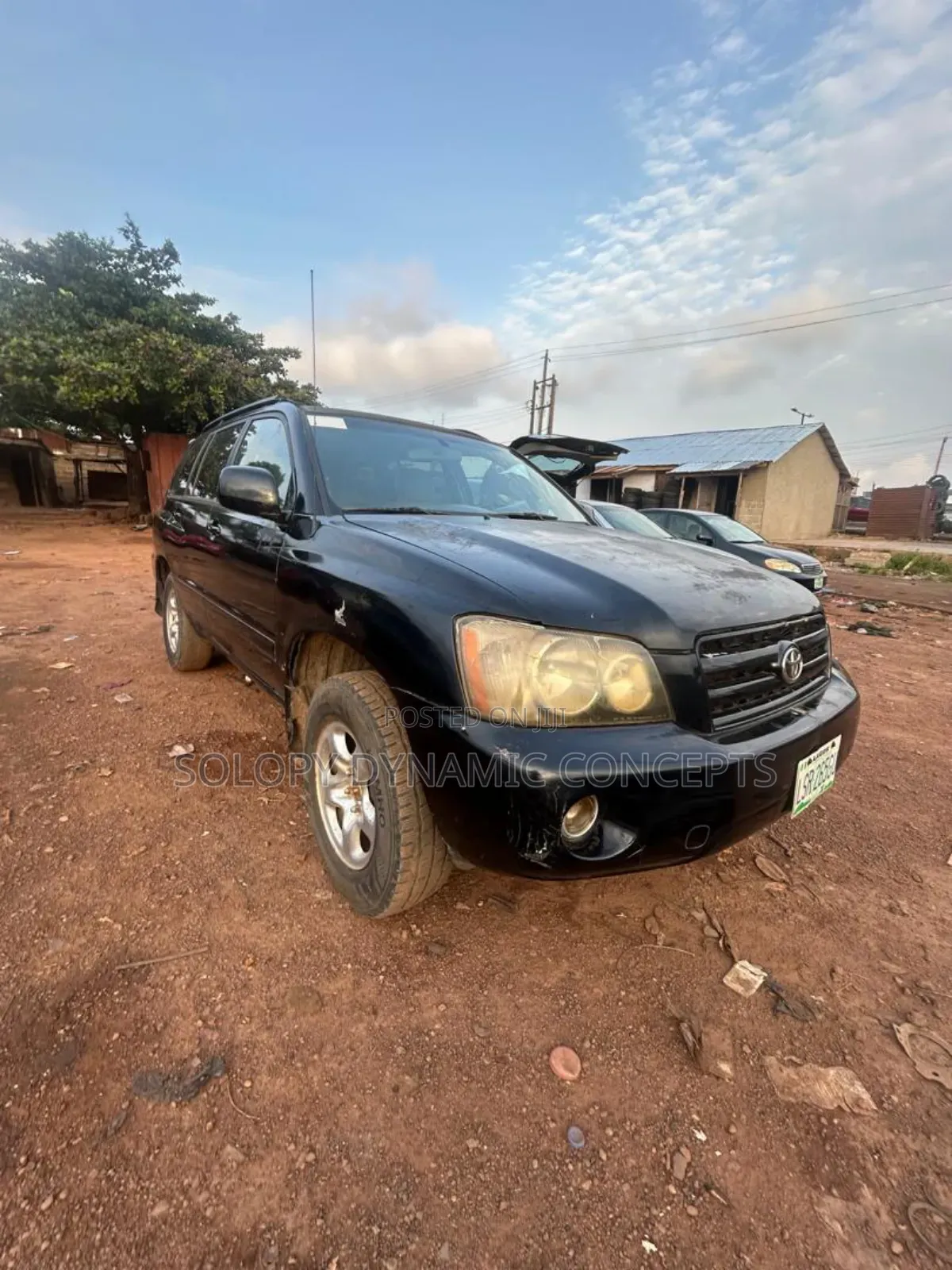 Toyota Highlander Base AWD 2004 Black