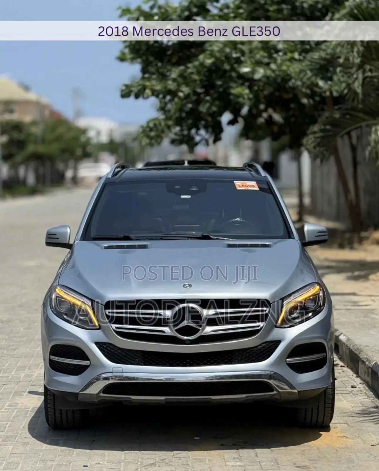 Mercedes-Benz GLE-Class GLE 350 2018 Silver