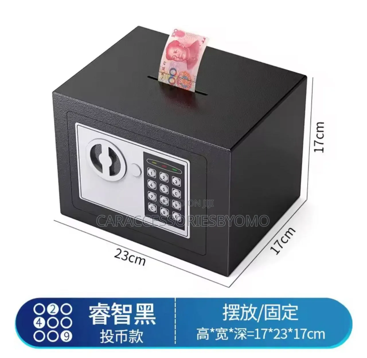 Safe Intelligent Password Entry Piggy Bank Storage Box