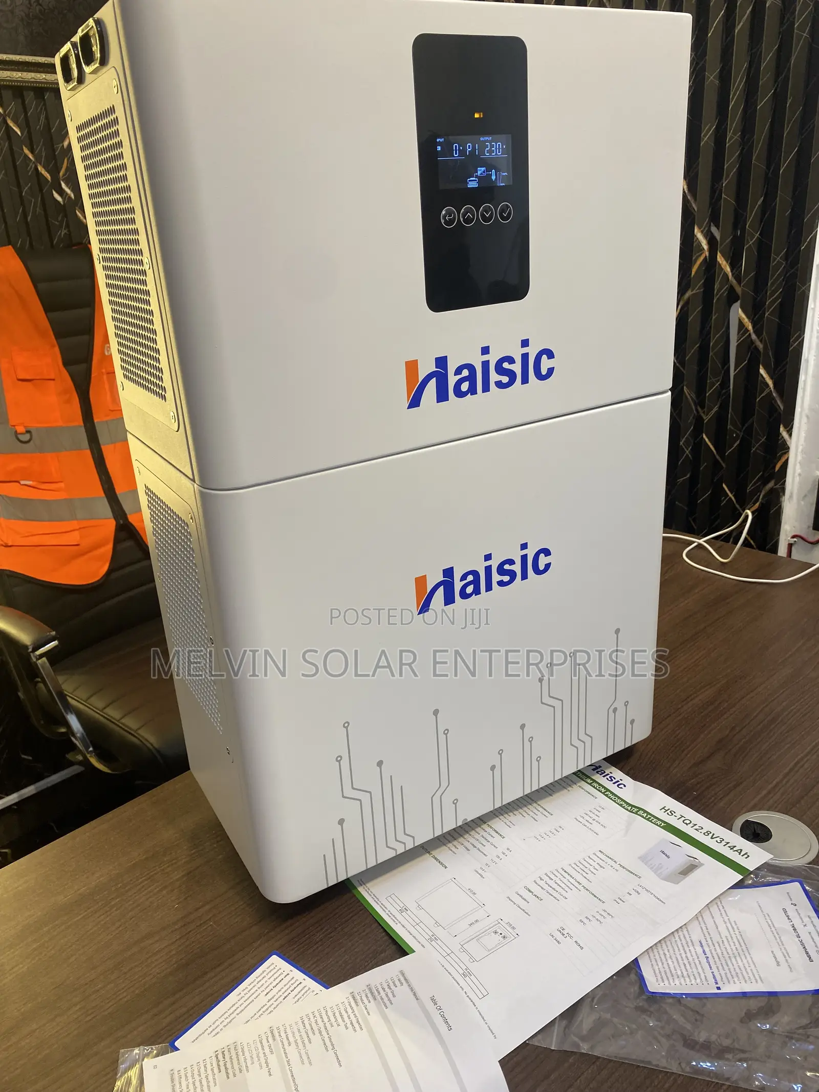 1.5kva/4kwh 12v Haisic Solar All in One Solar Generator Available Now