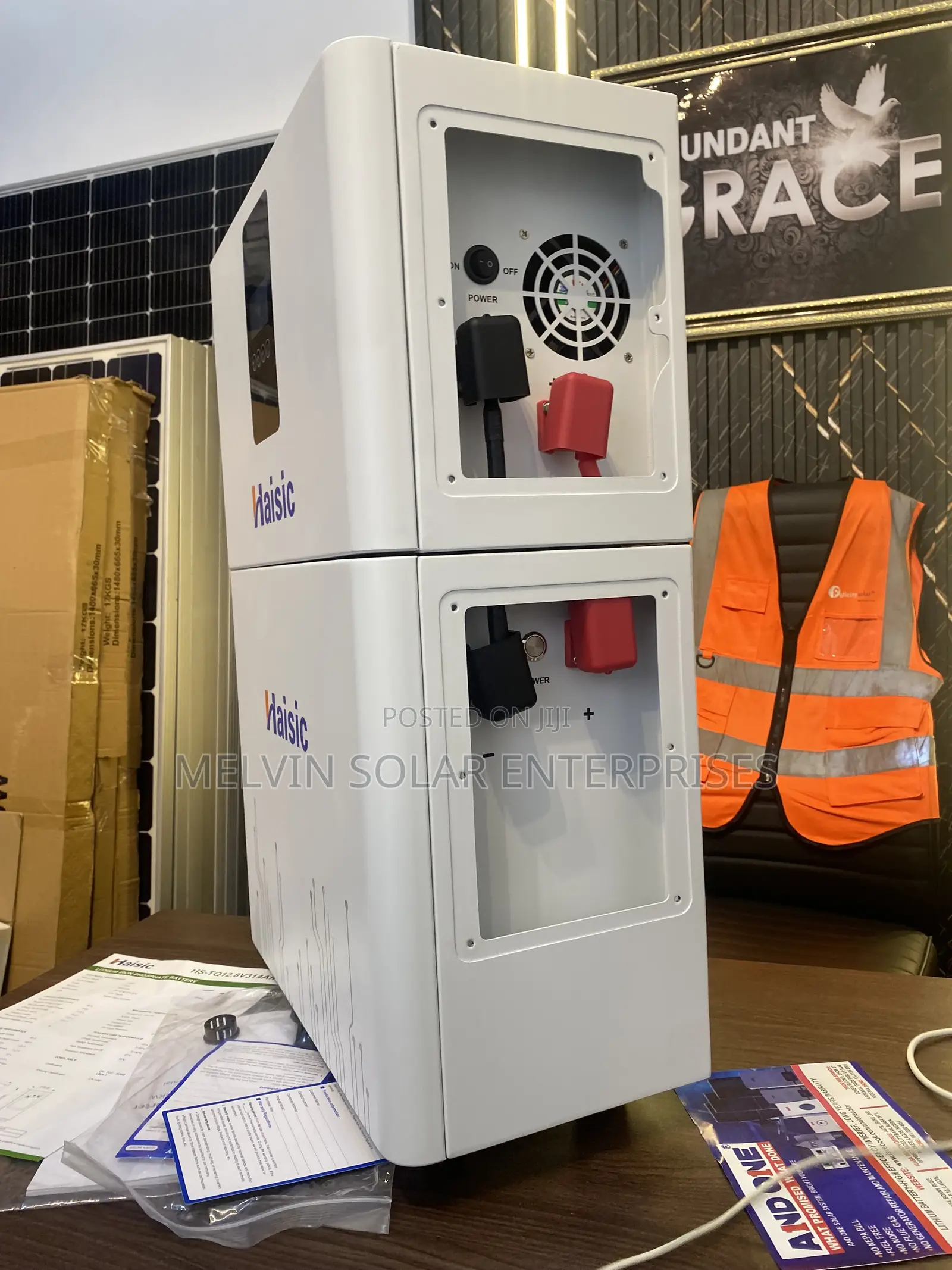 1.5kva/4kwh 12v Haisic Solar All in One Solar Generator Available Now