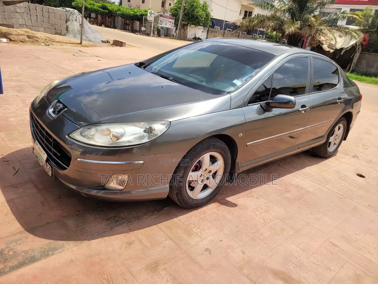 Peugeot 407 2007 Gray