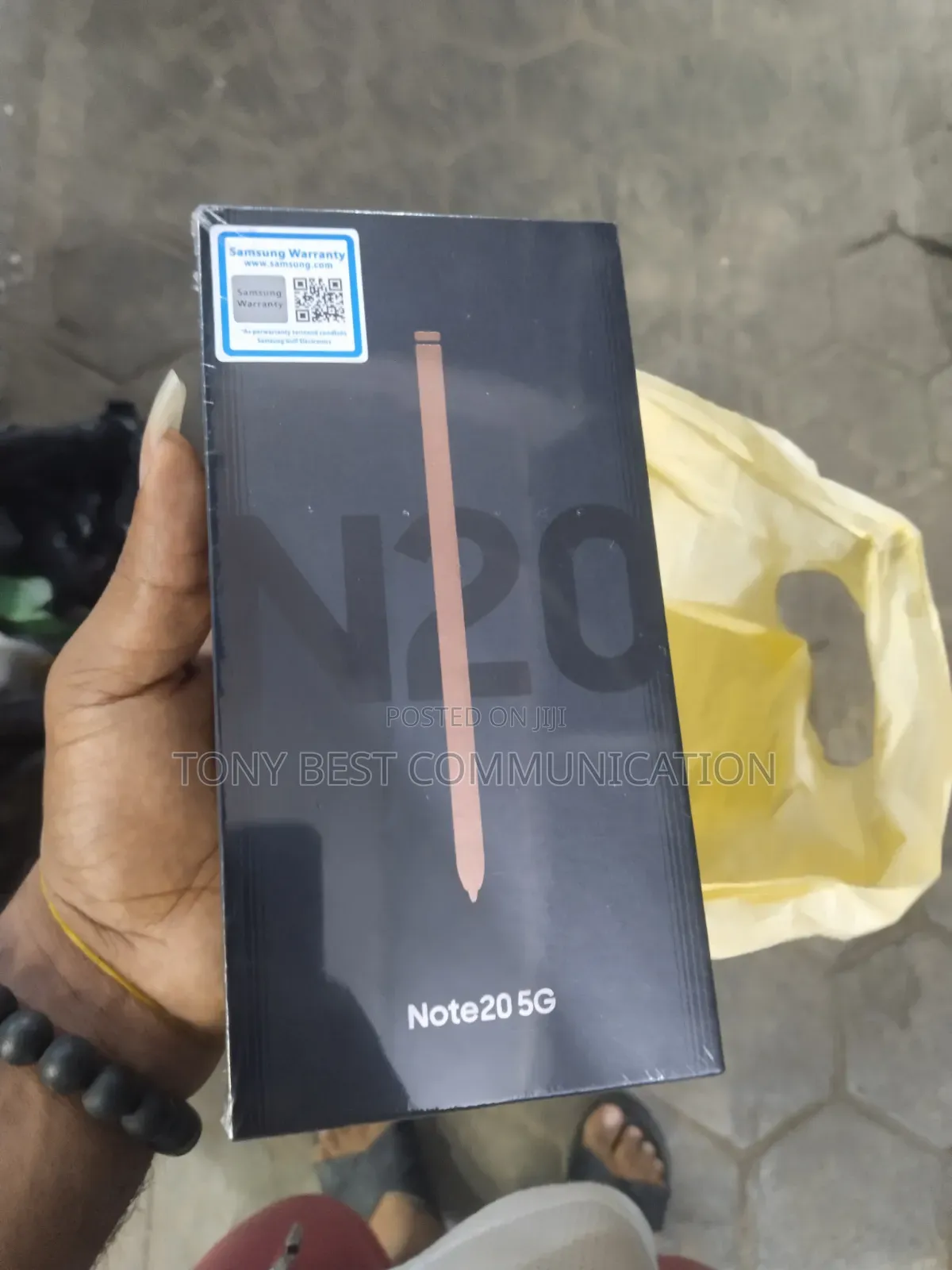 New Samsung Galaxy Note 20 5G 256 GB Gold