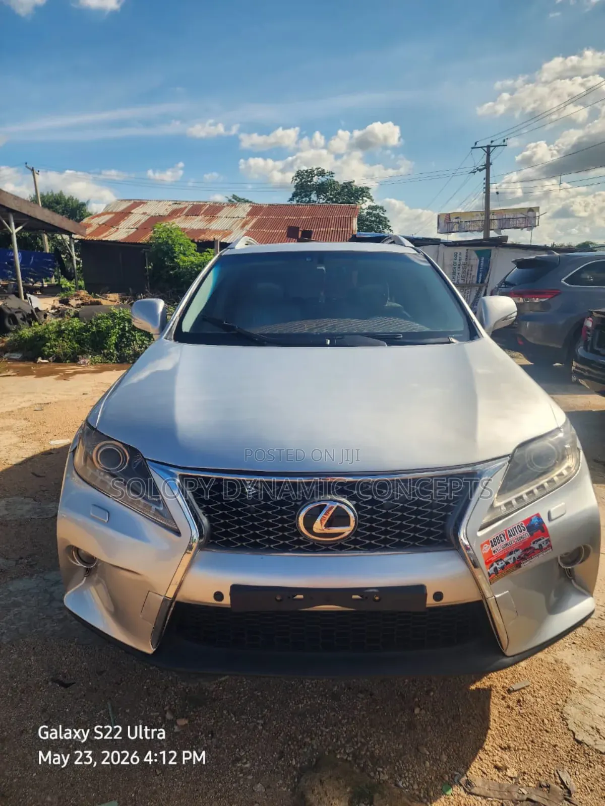 Lexus RX 350 AWD 2012 Silver
