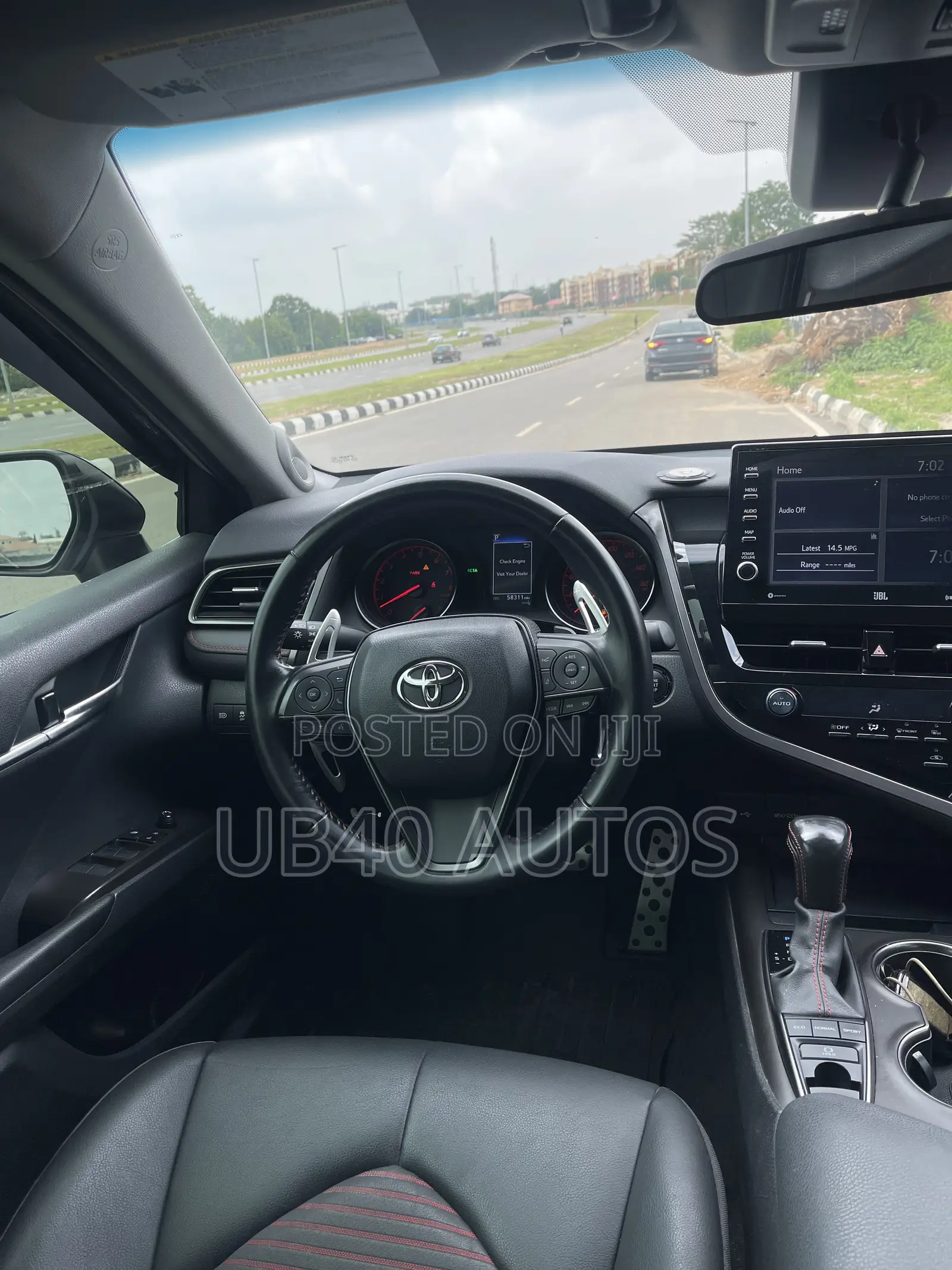 Toyota Camry TRD V6 2021 White