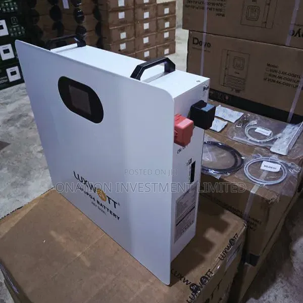 5kwh 48v Luxwatt Lithium Battery — Strong Backup Wall Mounted