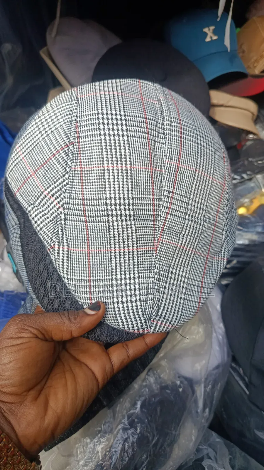 Men’S Classic Checkered Flat Cap – Vintage Casual Newsboy Hat