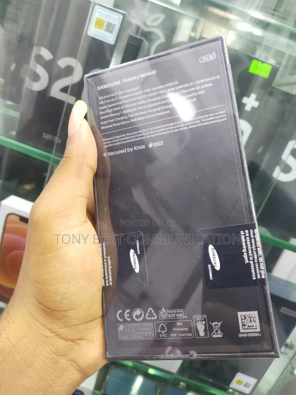 New Samsung Galaxy Note 10 5G 256 GB Black
