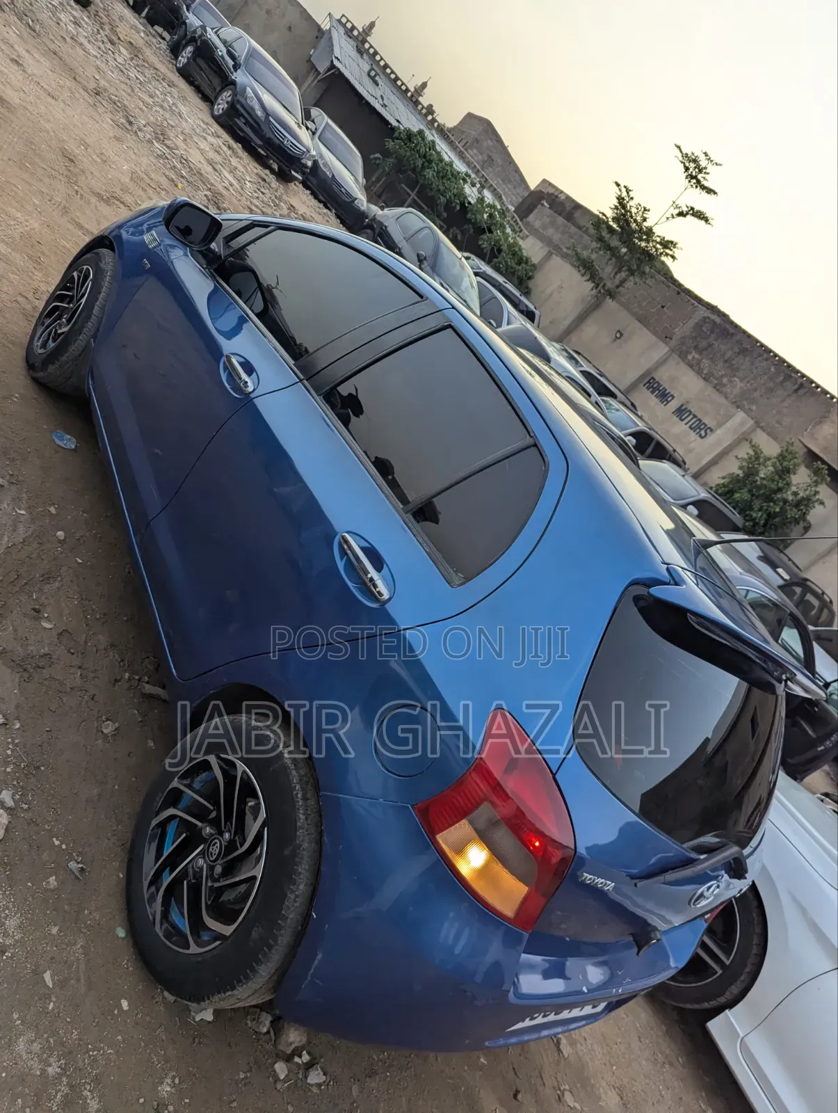 Toyota Yaris 2008 Blue