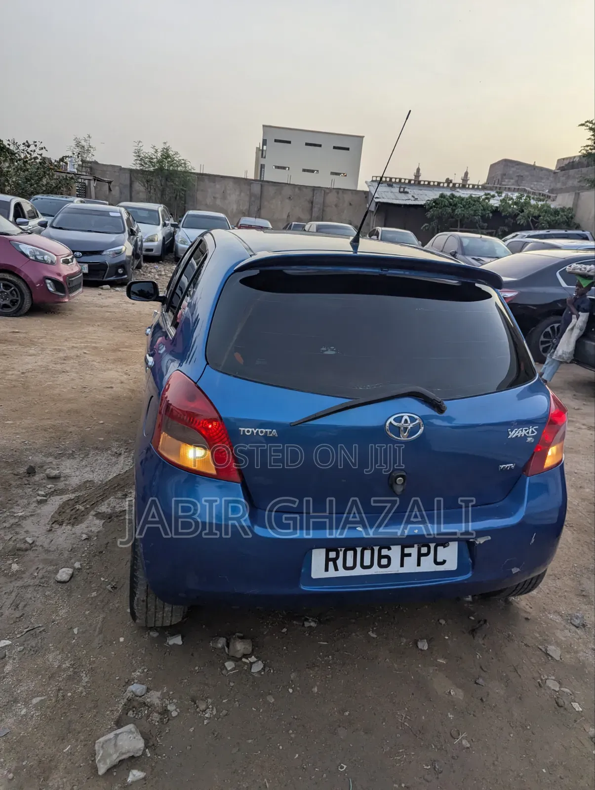 Toyota Yaris 2008 Blue