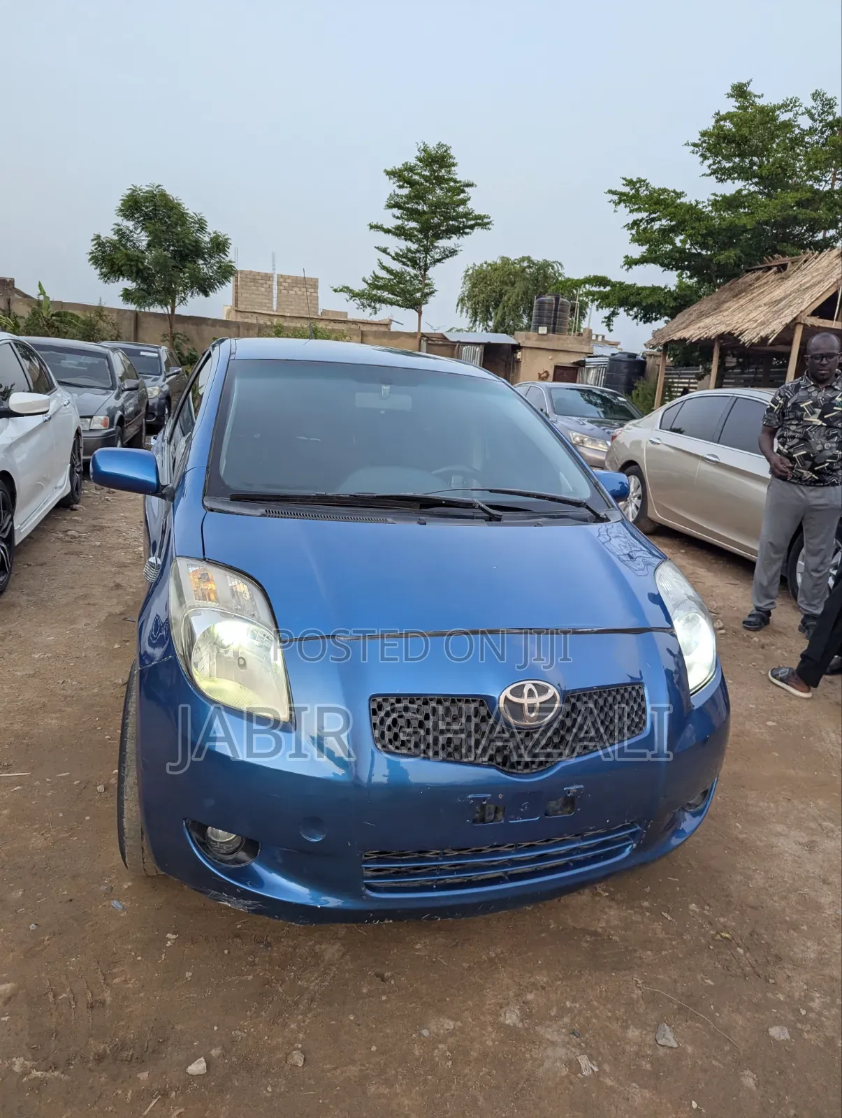 Toyota Yaris 2008 Blue