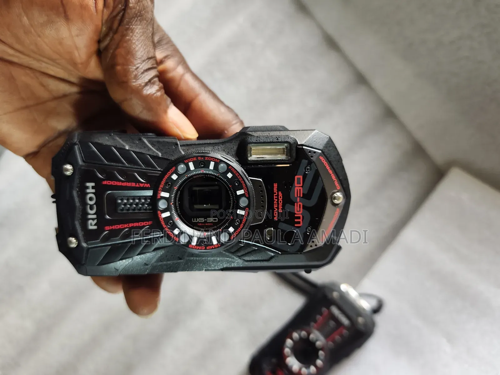 Ricoh Digital Photo Video Camera for Vintage Passport Snapping