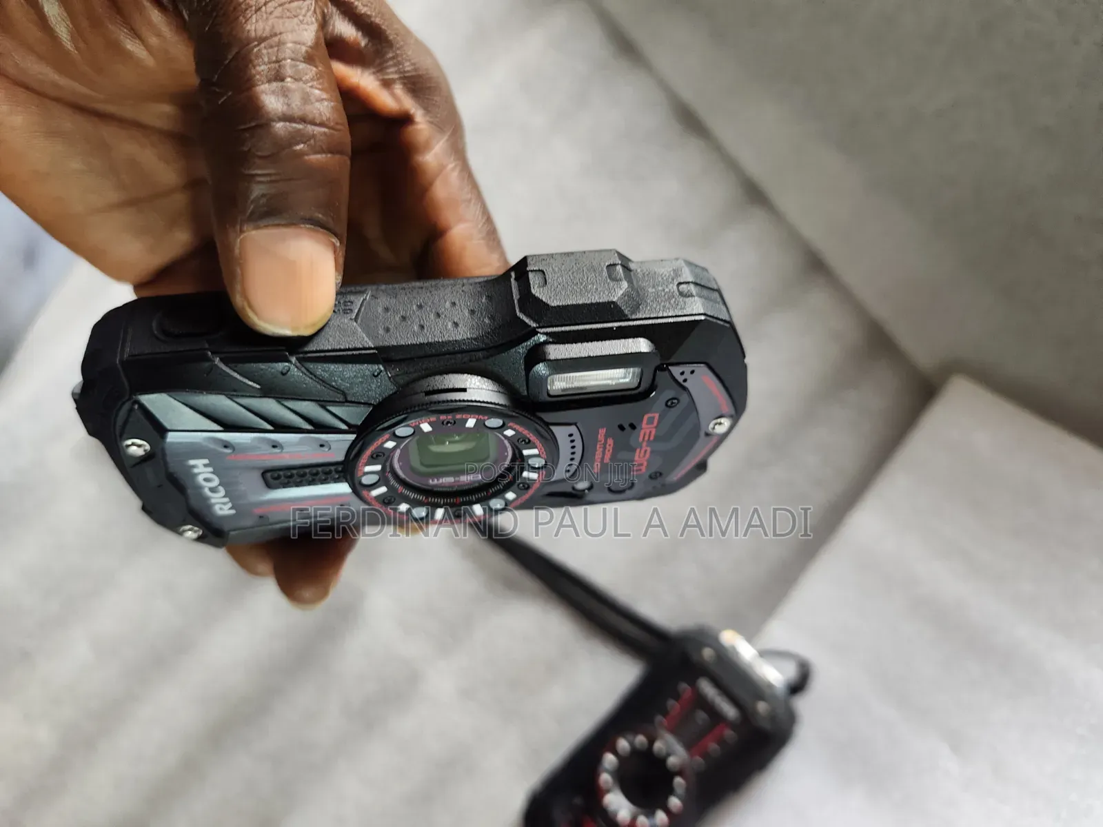 Ricoh Digital Photo Video Camera for Vintage Passport Snapping