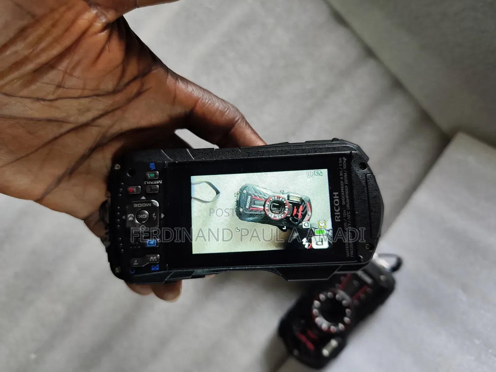 Ricoh Digital Photo Video Camera for Vintage Passport Snapping