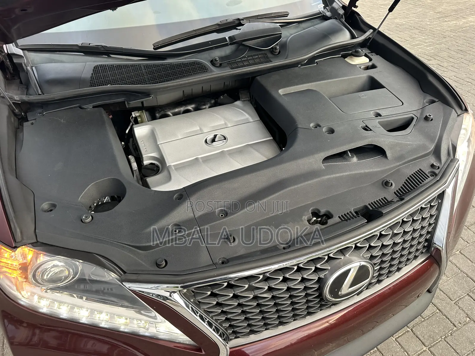 Lexus RX 350 F Sport AWD 2015 Burgundy