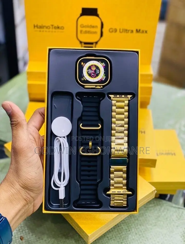 C9 Ultra Gold Smart Watch