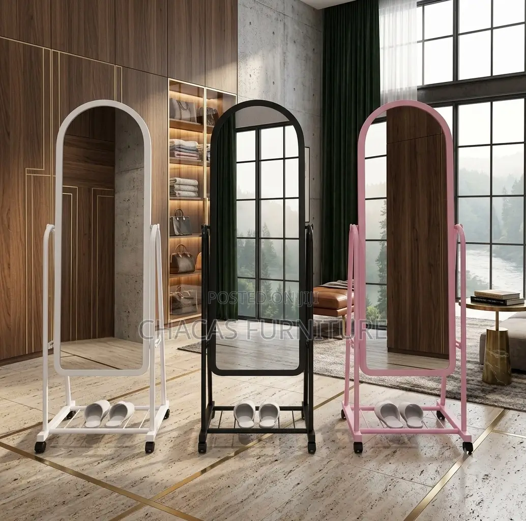 Modern Full-Length Standing Arched Mirrors