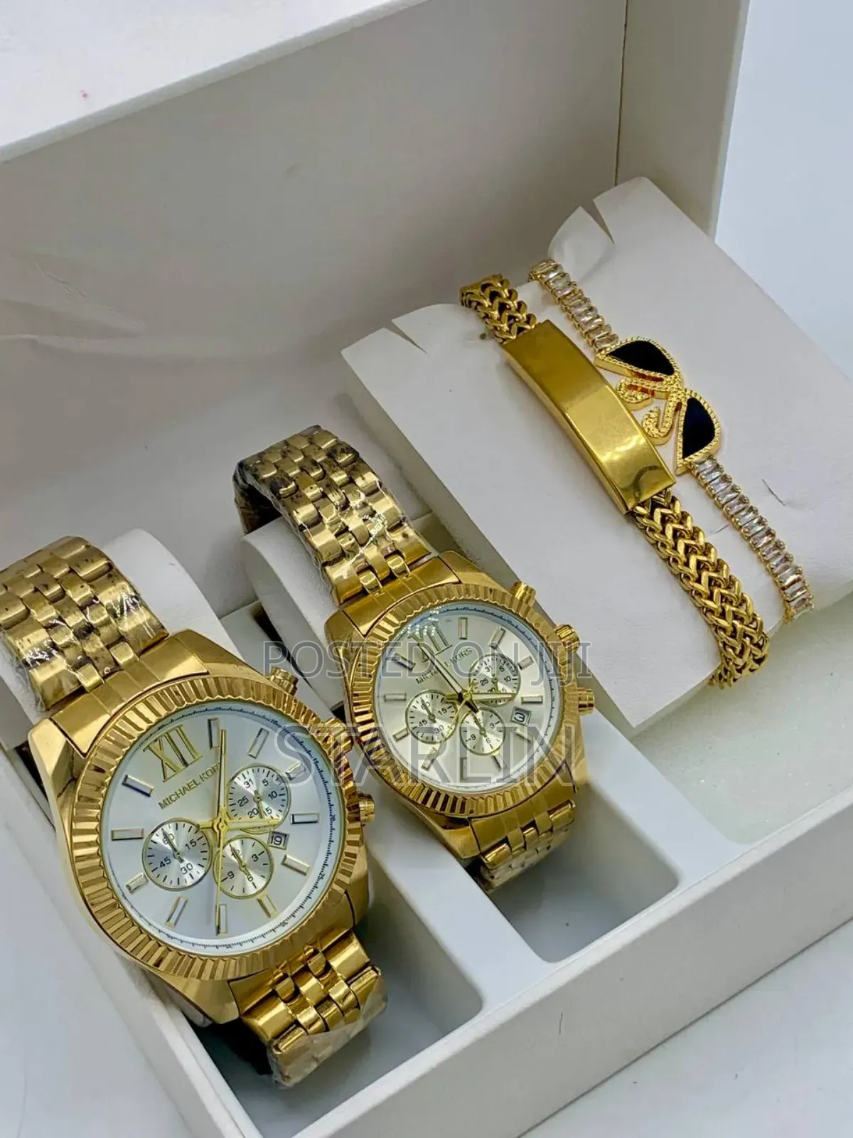 Michael Kors Couple Chain Watches