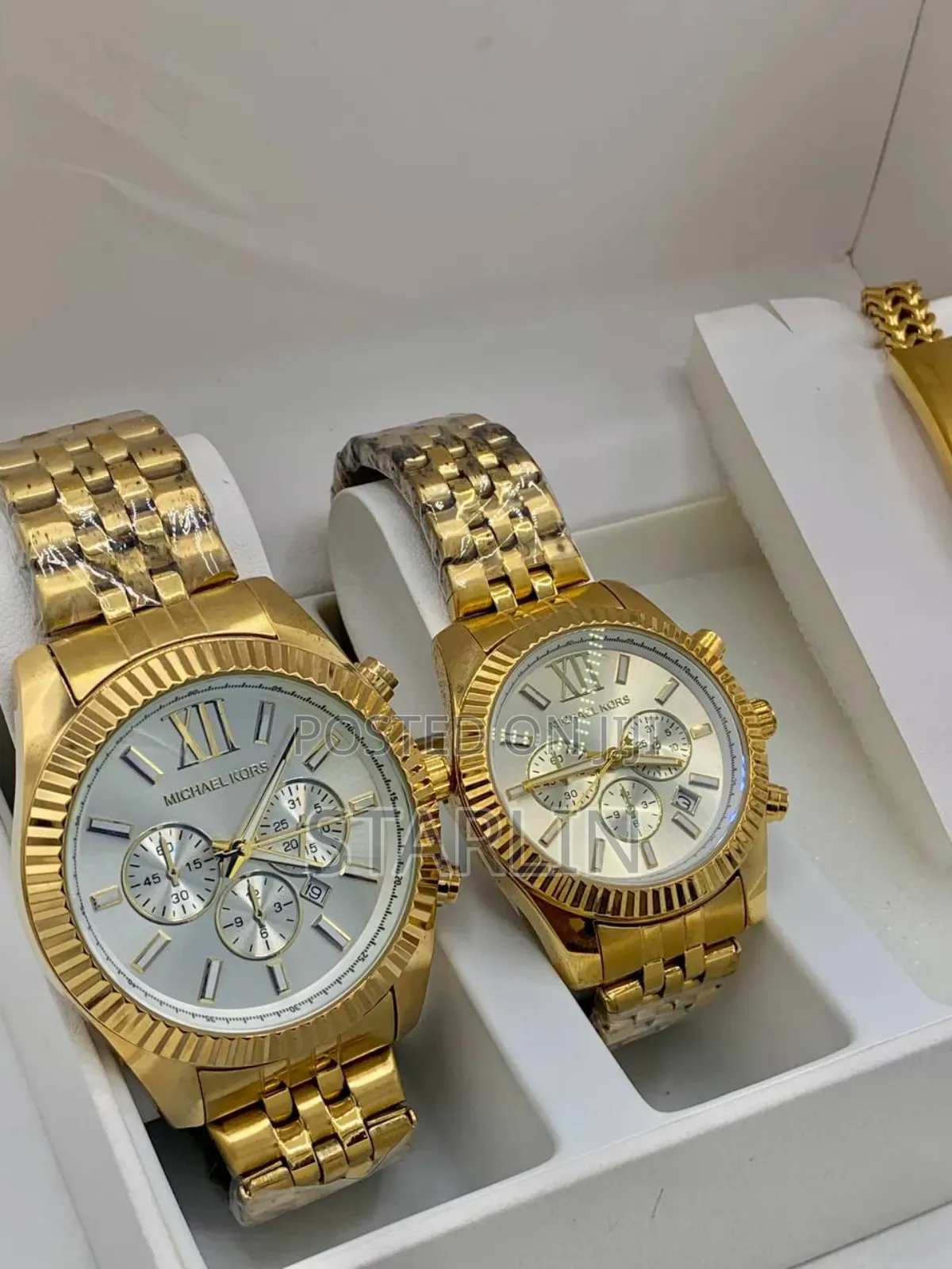 Michael Kors Couple Chain Watches