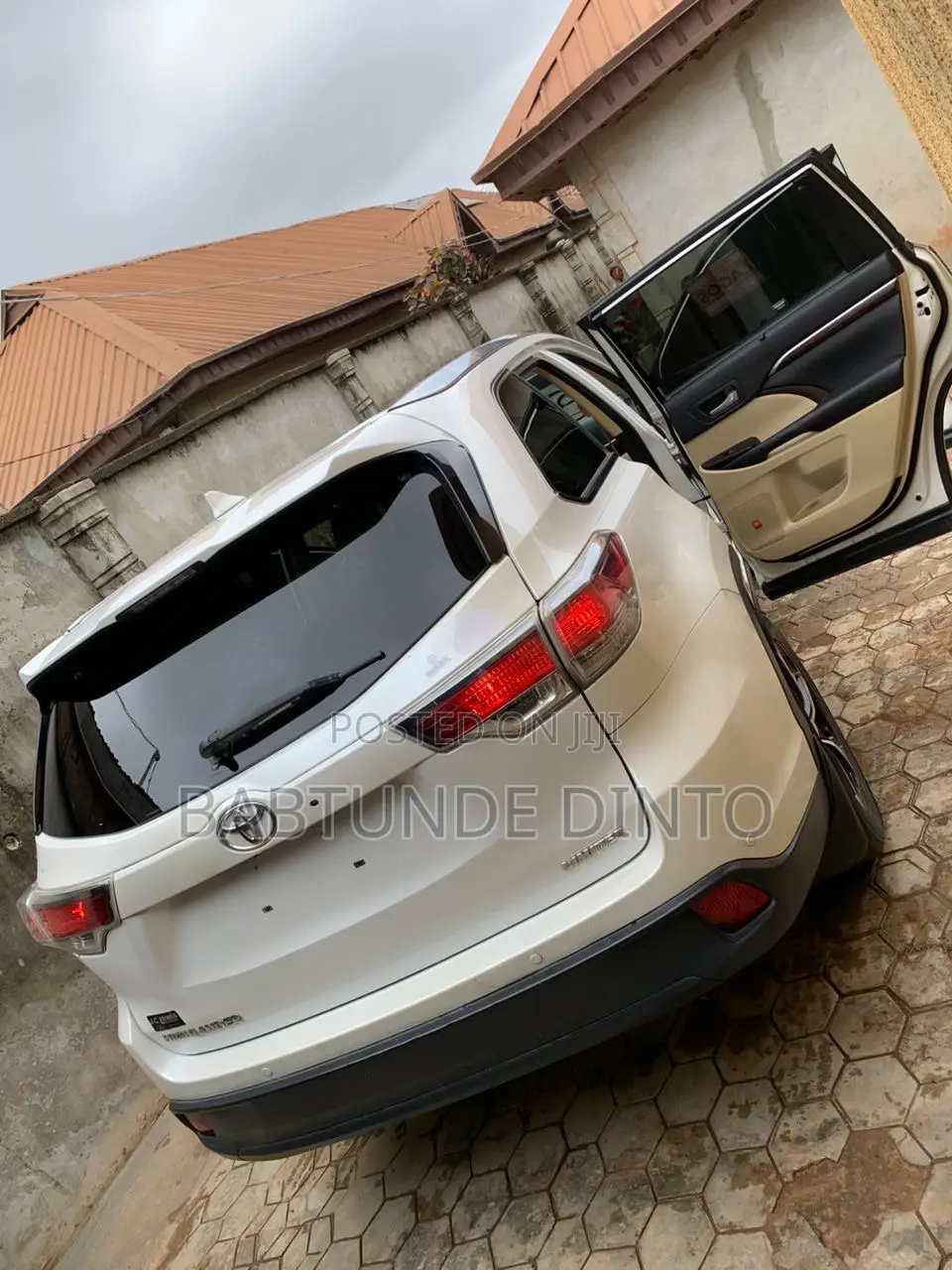 Toyota Highlander XLE V6 4x4 (3.5L 6cyl 6A) 2016 White