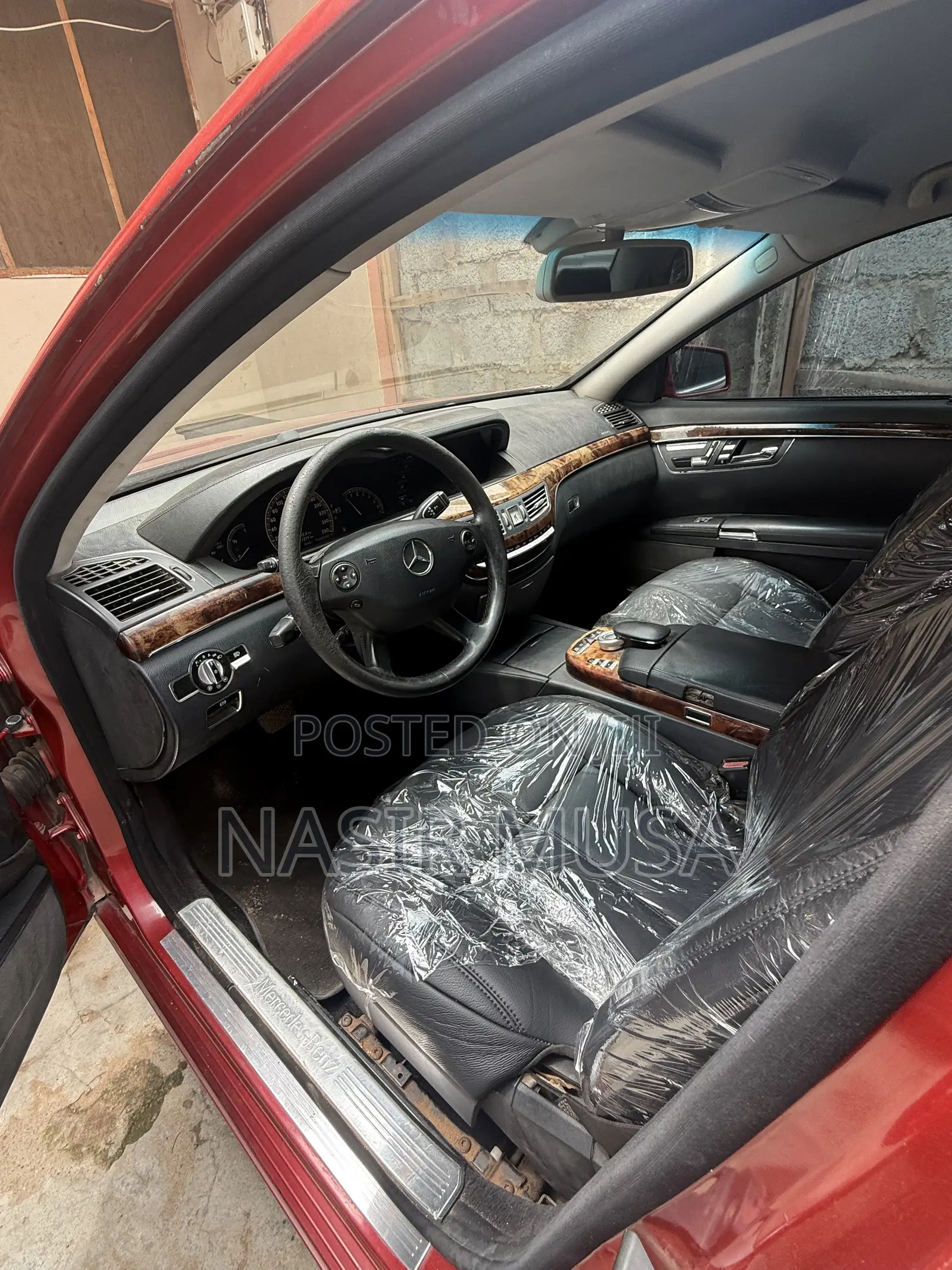 Mercedes-Benz S-Class 2009 Red