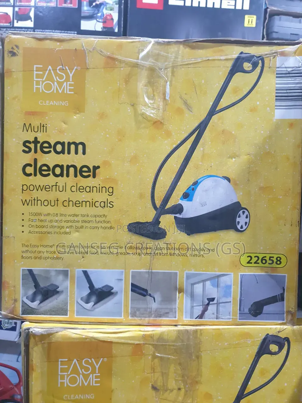 Heavy Duty Multi-purpose Steam Cleaner (Full Accessory Set)