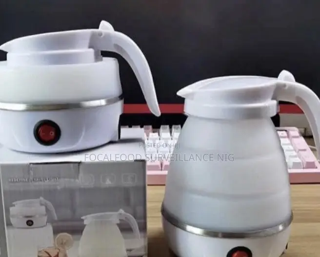Collapsible Electric Kettle - Silicone Mini Portable Foldable Kettle