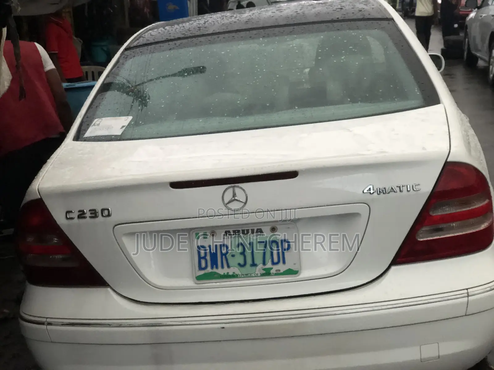 Mercedes-Benz C230 2003 White
