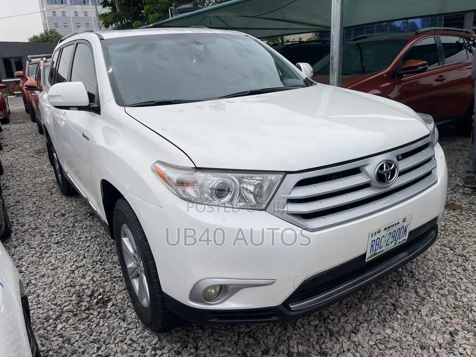 Toyota Highlander Limited 2012 White