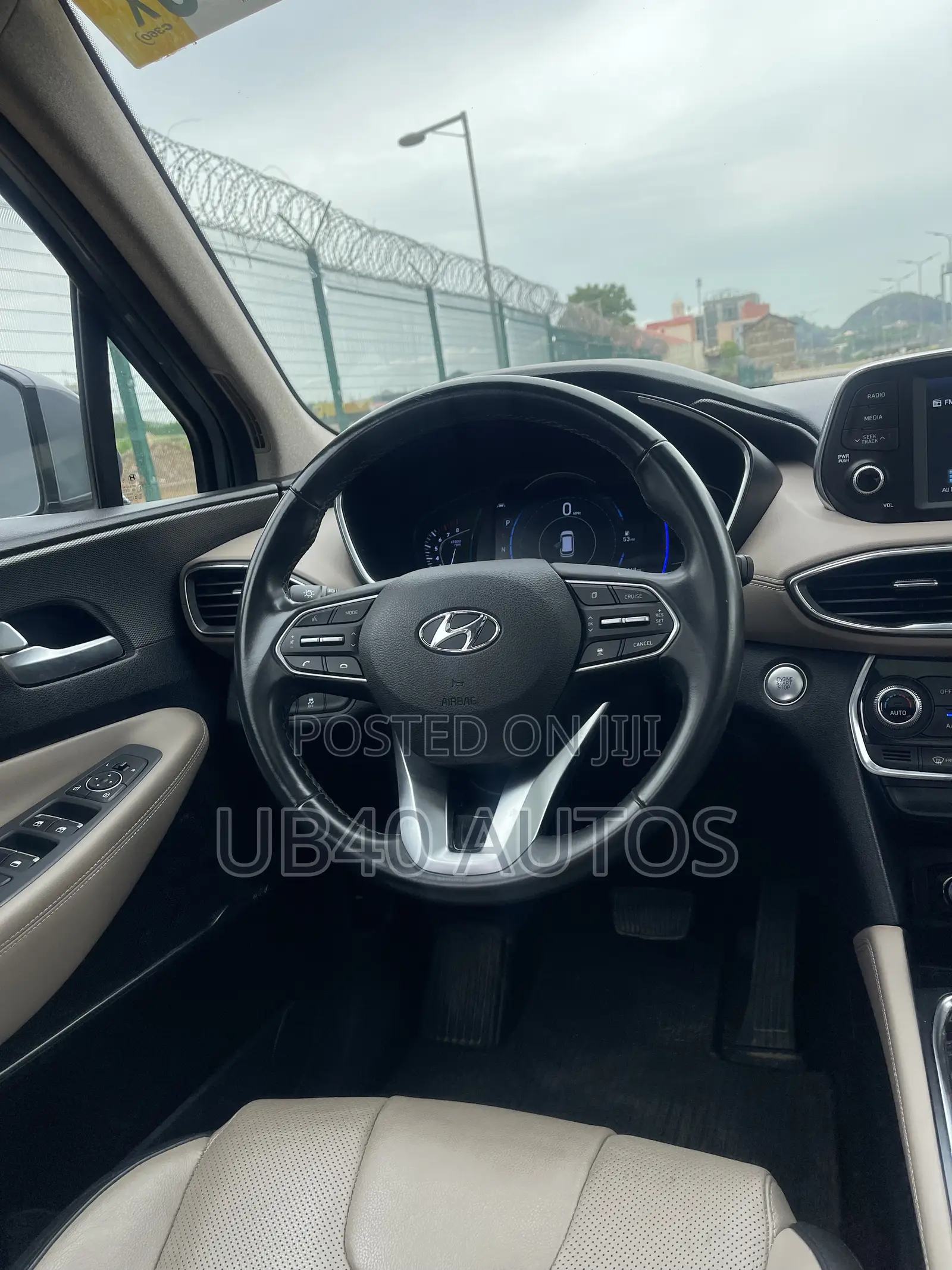 Hyundai Santa Fe Limited 2.4 AWD 2019 Gray