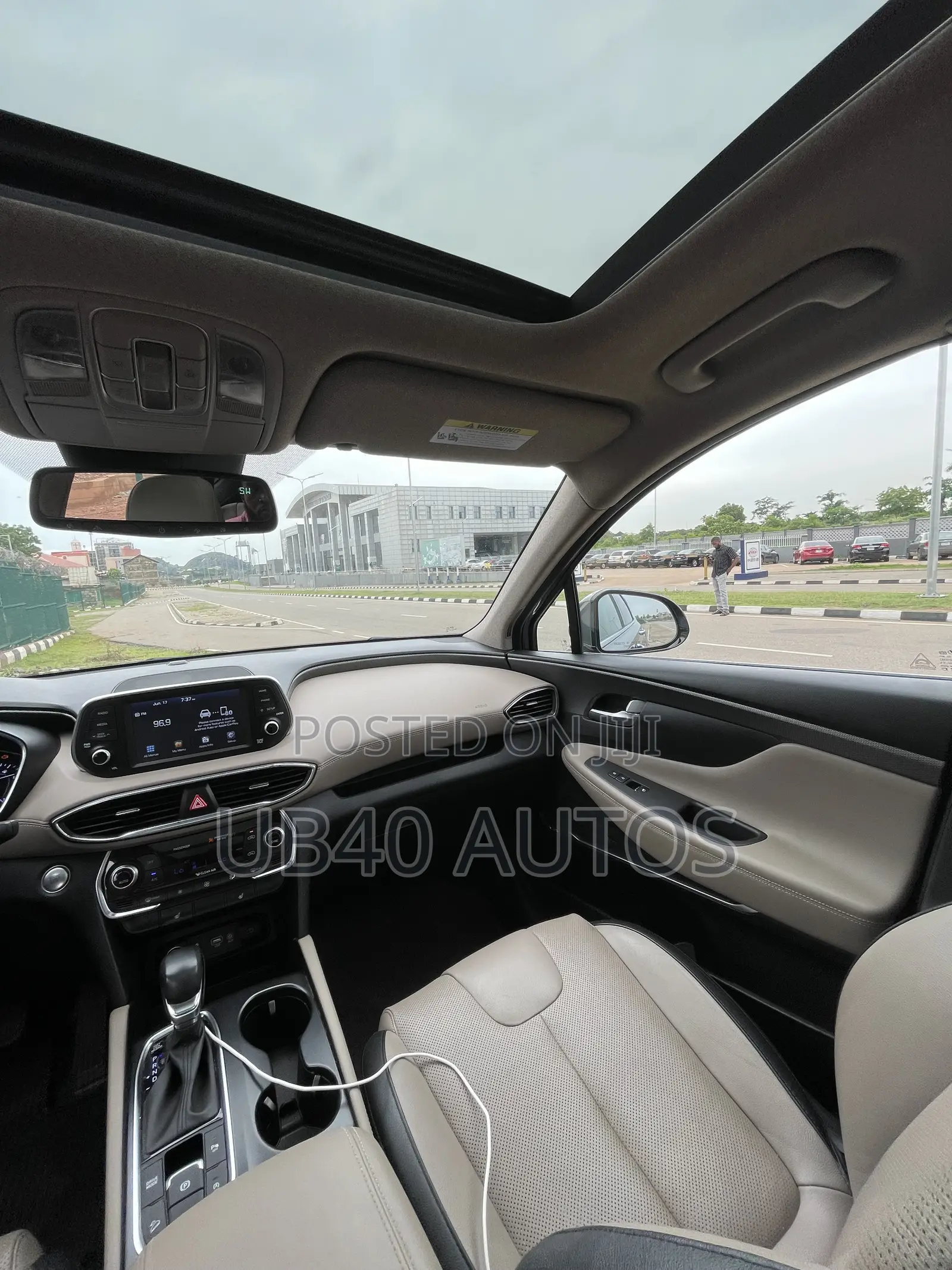 Hyundai Santa Fe Limited 2.4 AWD 2019 Gray