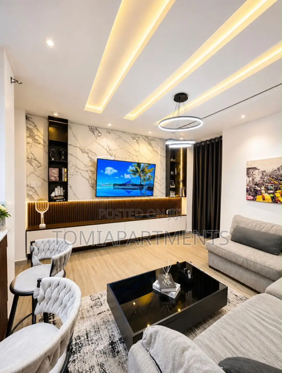 Stunning 1 Bedroom Shortlet With Swimming Pool, Ps5 in Lekki Phase 1