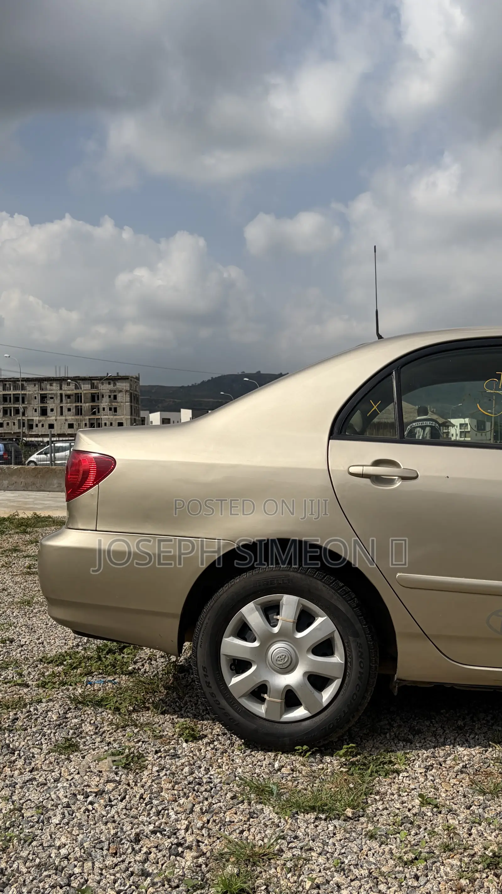 Toyota Corolla 2007 Gold
