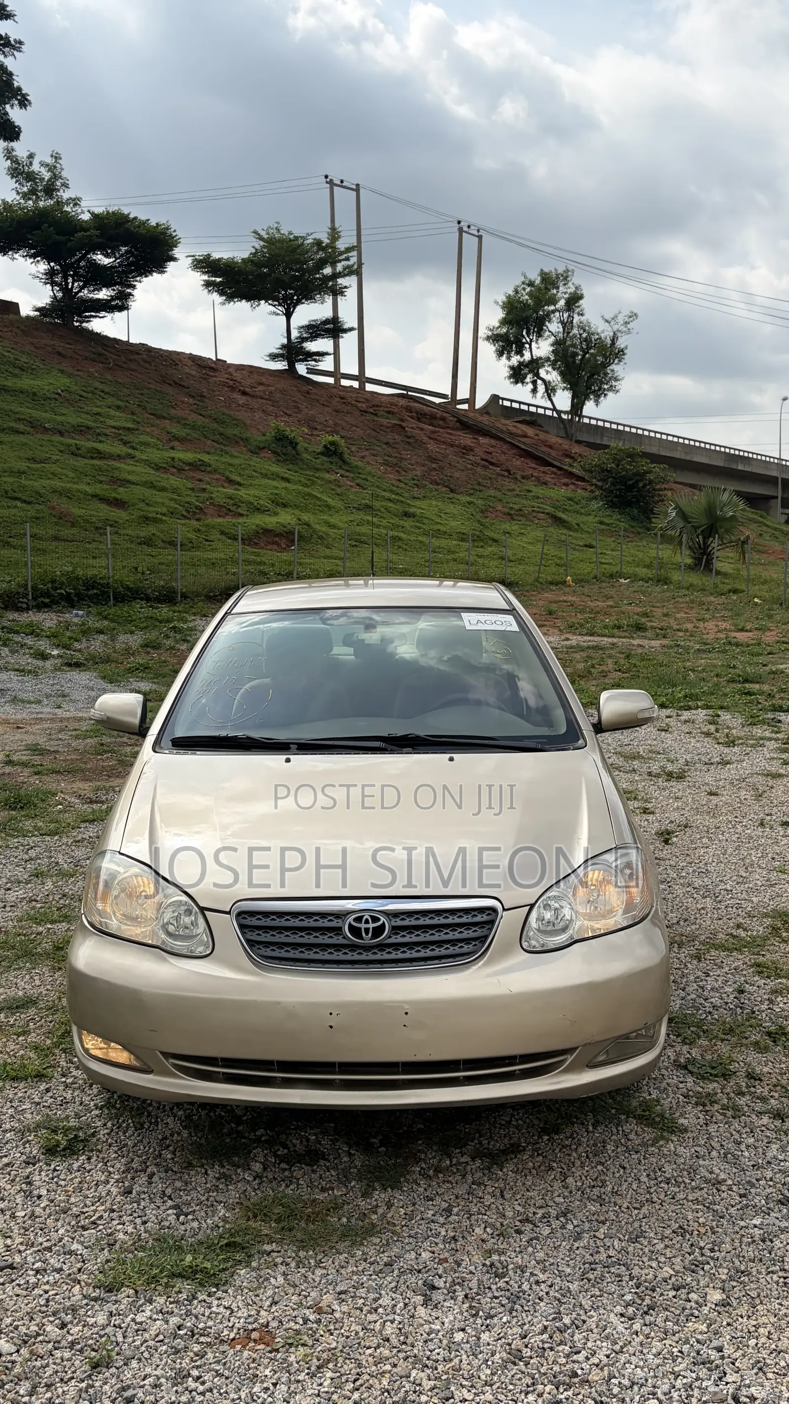 Toyota Corolla 2007 Gold