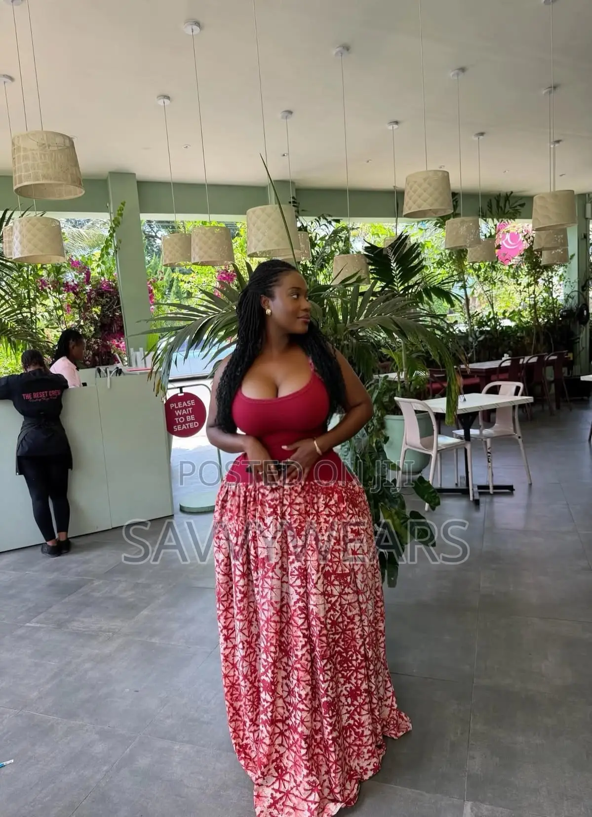 Vacation Resort Halter Neck Maxi Dress
