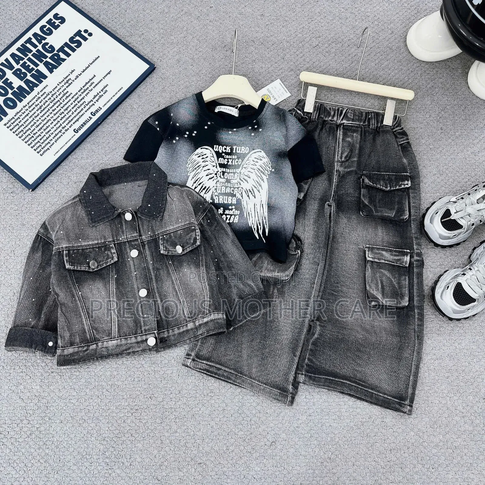 Quality Children 3'in 1 Jean Set