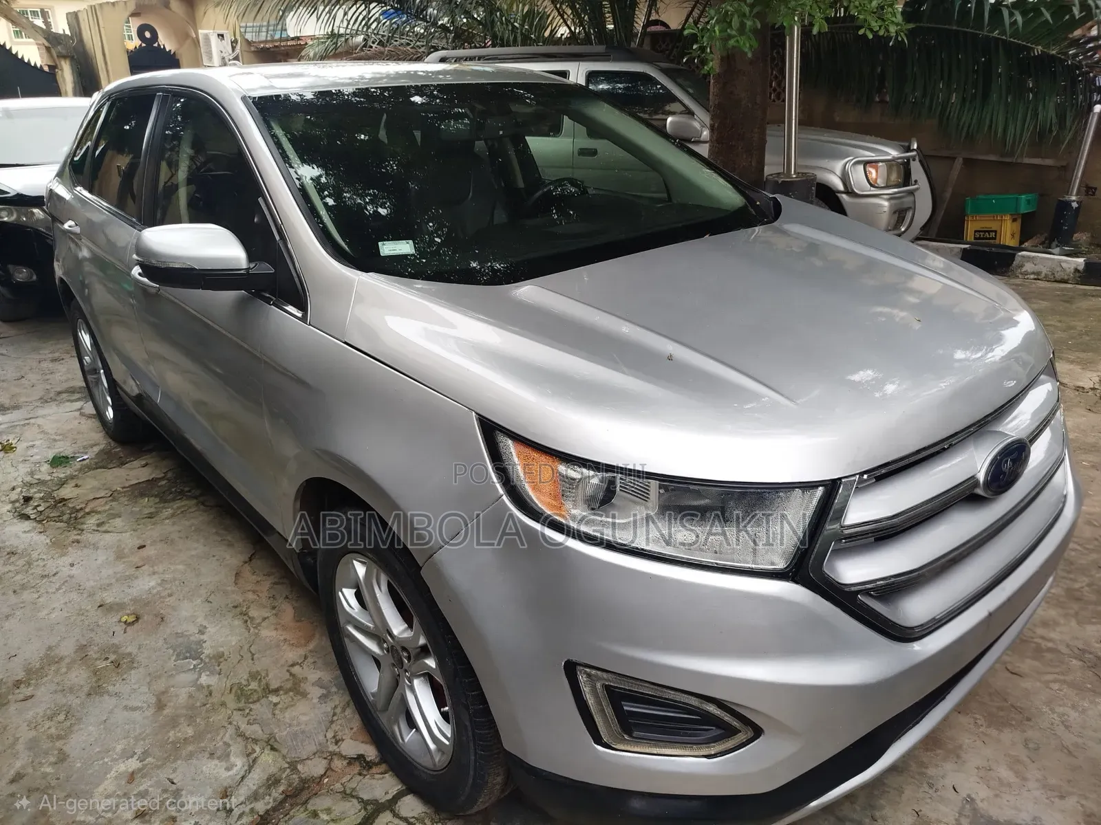 Ford Edge SEL 4dr FWD (2.0L 4cyl 6A) 2016 Silver