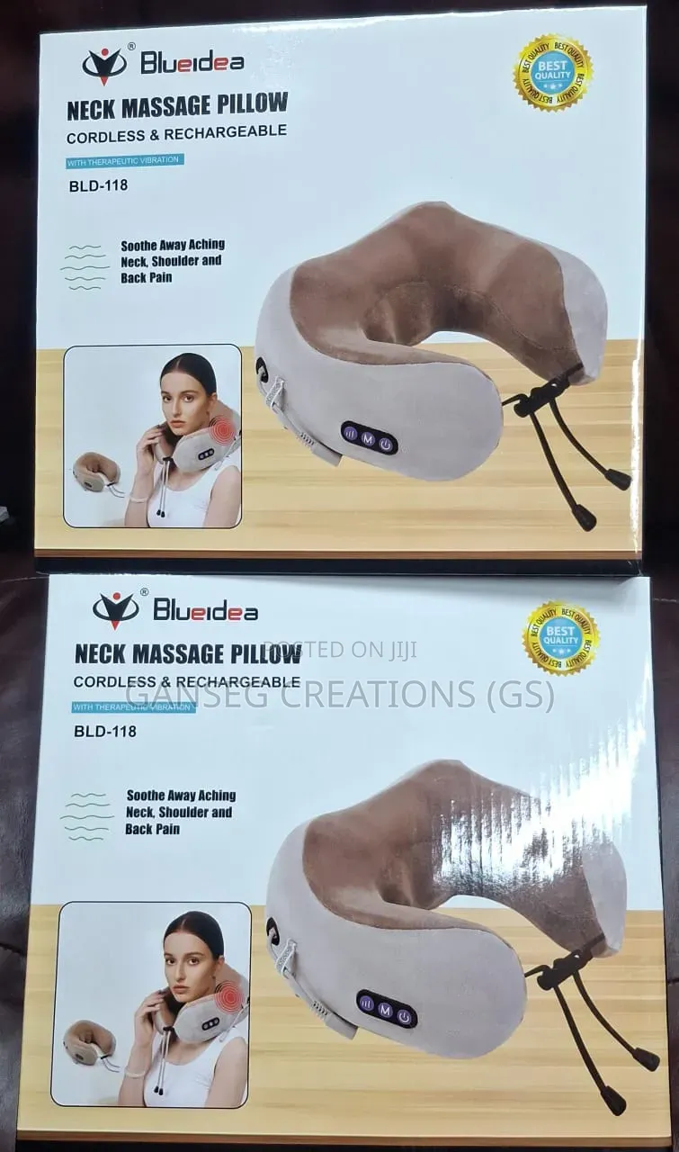 Blueidea Cordless Rechargeable Neck Massage Pillow (Model BLD-118)