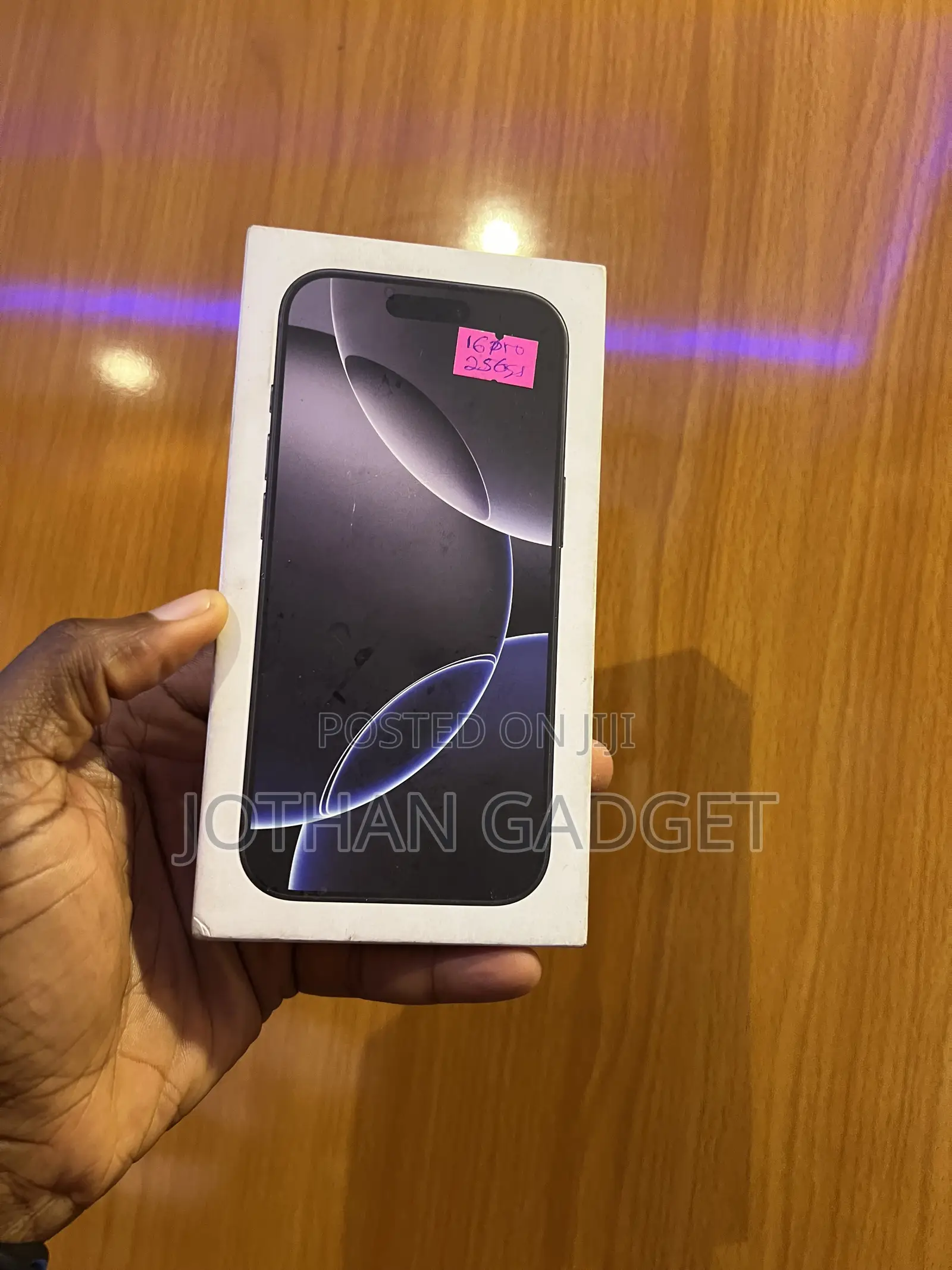 New Apple iPhone 16 Pro 256 GB Black