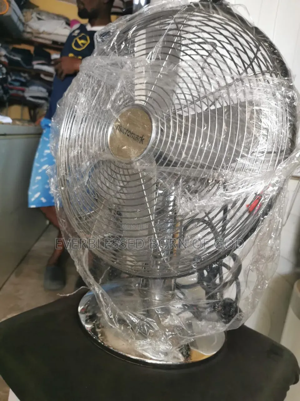 Strong Stainless Steel Uk- Used Table Fan