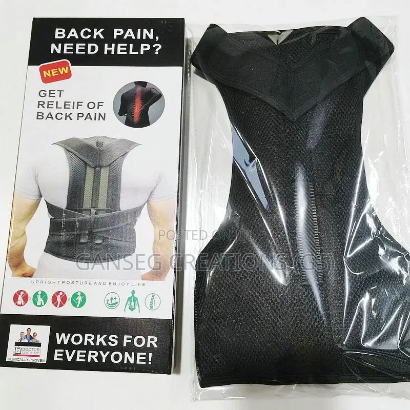 Adjustable Back Posture Corrector Spine Support Belt (Model Ny-48)