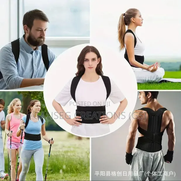 Adjustable Back Posture Corrector Spine Support Belt (Model Ny-48)