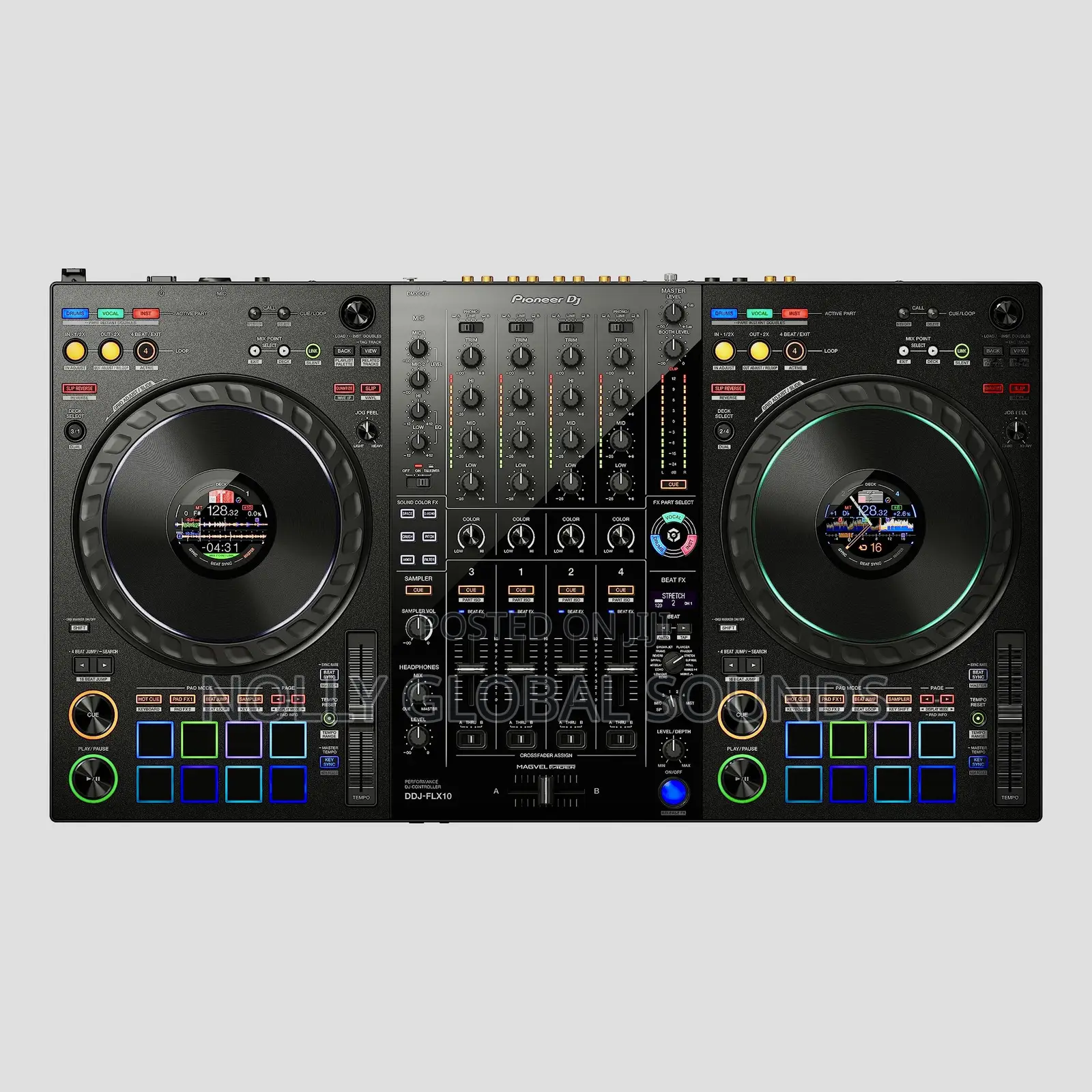 Pioneer Dj DDJ-Flx10 4-Channel Dj Controller for Rekordbox Serato