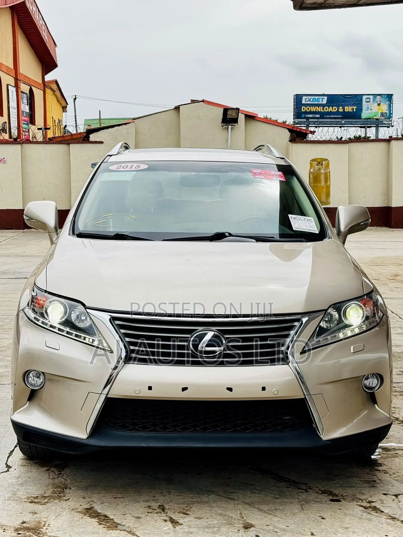 Lexus RX 350 AWD 2015 Gold