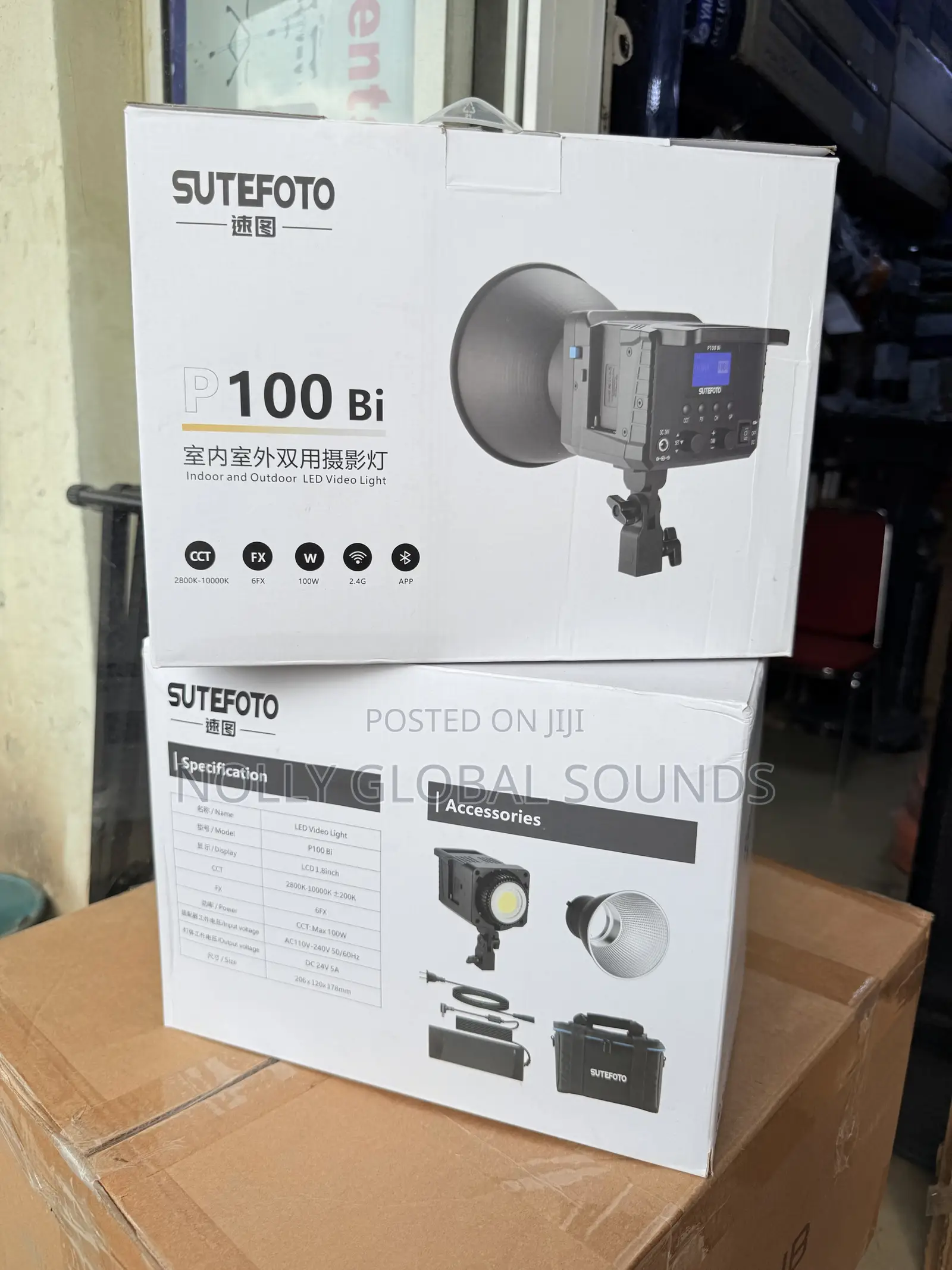 Sutefoto 100 Watts Led Video Light - Bi-Color (P100 Bi)