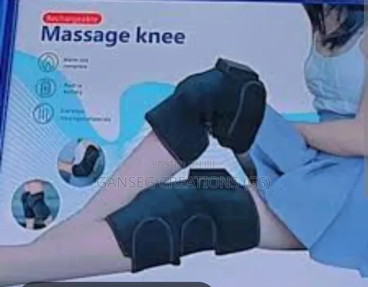 Rechargeable Heated Knee Massager With Vibration