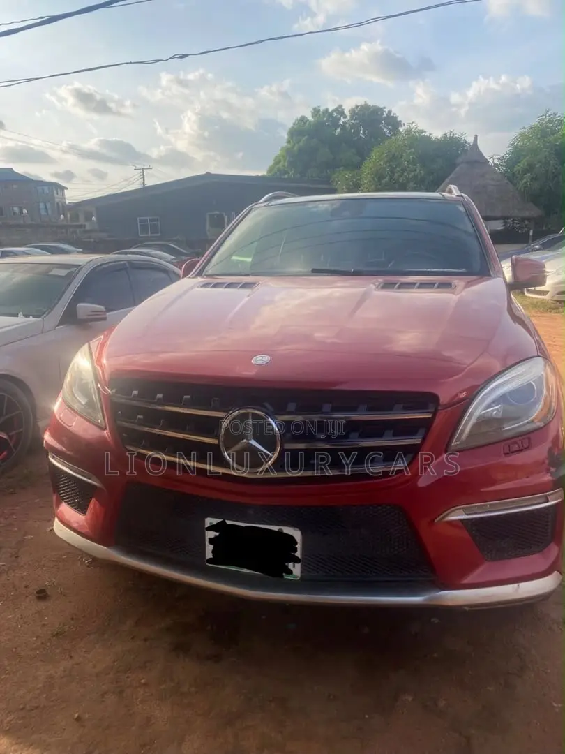 Mercedes-Benz M Class 2013 Red