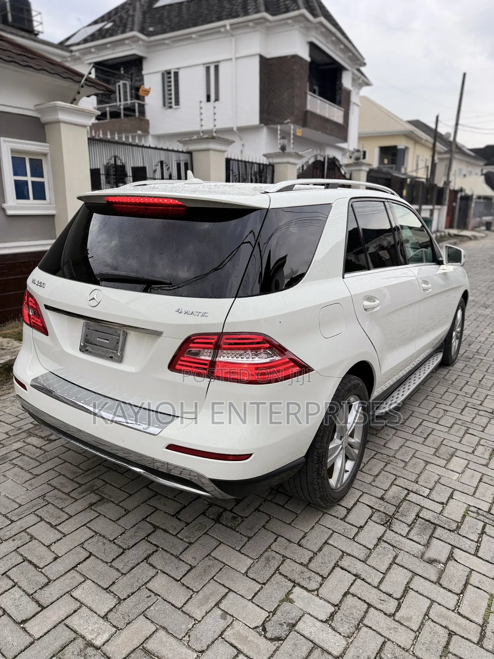 Mercedes-Benz M Class ML 350 4Matic 2013 White